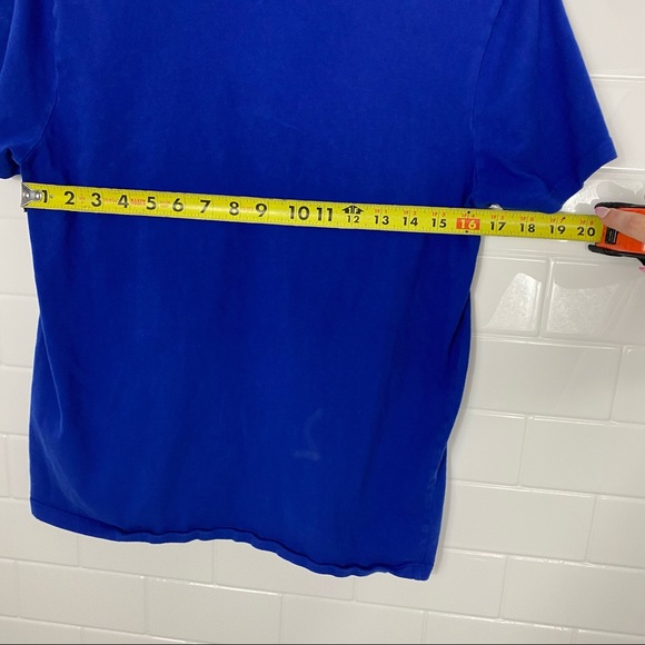 TOMMY HILFIGER Blue 'Hilfiger' Tee - Picture 3 of 5